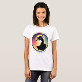 Dance in the Moonlight in traumhaften Farben Tシャツ (正面フル)
