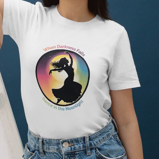 Dance in the Moonlight in traumhaften Farben Tシャツ