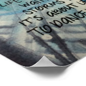 Dance in the Rain Poster ポスター (角)