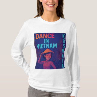 Dance in Vietnam - Langarmshirt Damen Tシャツ