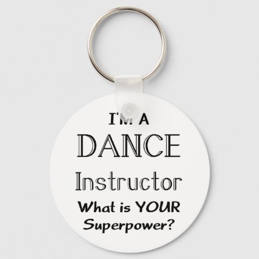dance instructor キーホルダー (正面)
