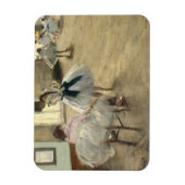 Dance Lesson by Edgar Degas マグネット (縦)