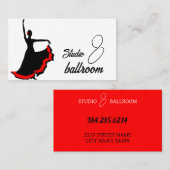 Dance Lessons名刺 名刺 (正面/裏面)