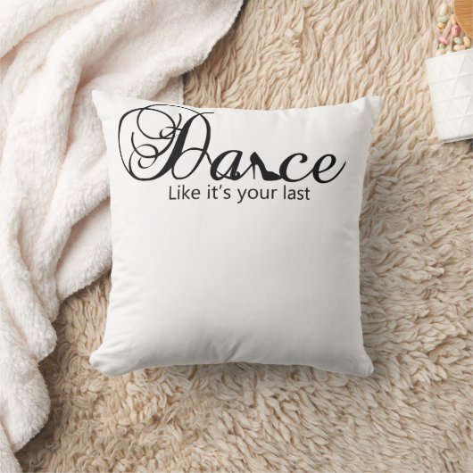 Dance Like It's Last Dance Stiletto Shoe クッション (ブランケット)