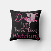 DANCE Like There NoBodyウォッチングヤギ クッション (裏面)