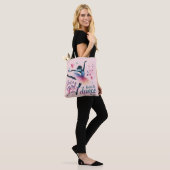 Dance Lover Pink Shoulder Tote トートバッグ (モデル)