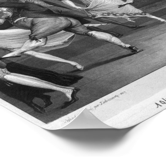 Dance mania, 1809 ポスター (角)