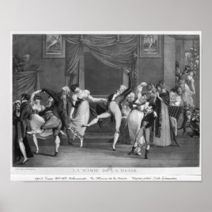 Dance mania, 1809 ポスター