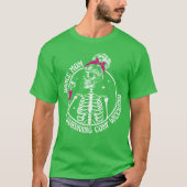Dance Mom Skeleton Dance Comps Funny Dance Competi Tシャツ (正面)