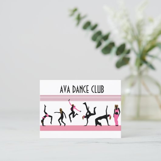 Dance moves名刺 名刺 (スタンド正面)