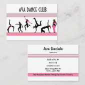 Dance moves名刺 名刺 (正面/裏面)