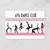 Dance moves名刺 名刺 (正面)