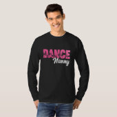 Dance Nanny Of A Dancer Nanny Dancing Leopard Moth Tシャツ (正面フル)
