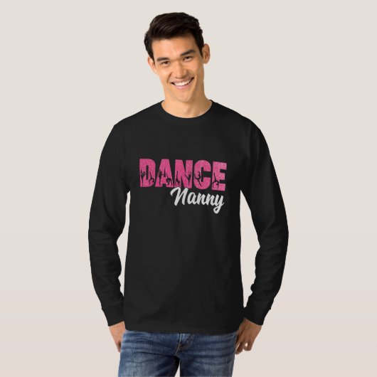 Dance Nanny Of A Dancer Nanny Dancing Leopard Moth Tシャツ (正面フル)