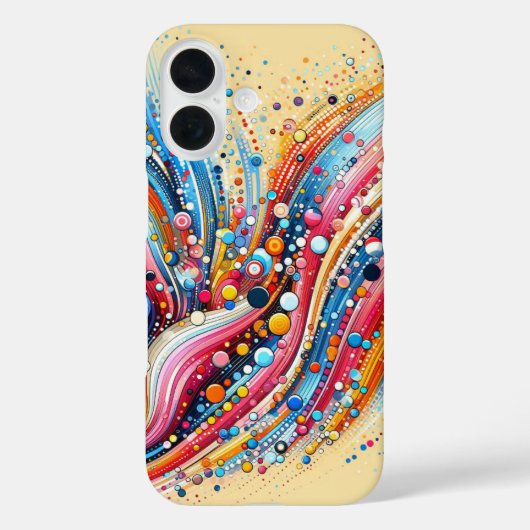 Dance of Colors iPhone / iPad case Case-Mate iPhoneケース (裏面)