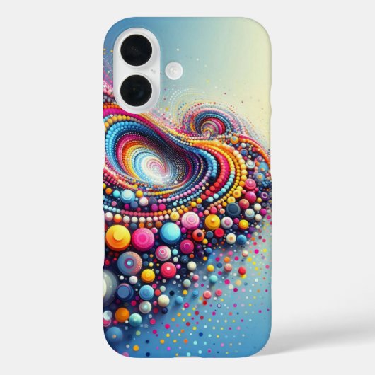 Dance of Colors iPhone / iPad case Case-Mate iPhoneケース (裏面)