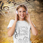 Dance of Strings and Flowers T-Shirt Tシャツ