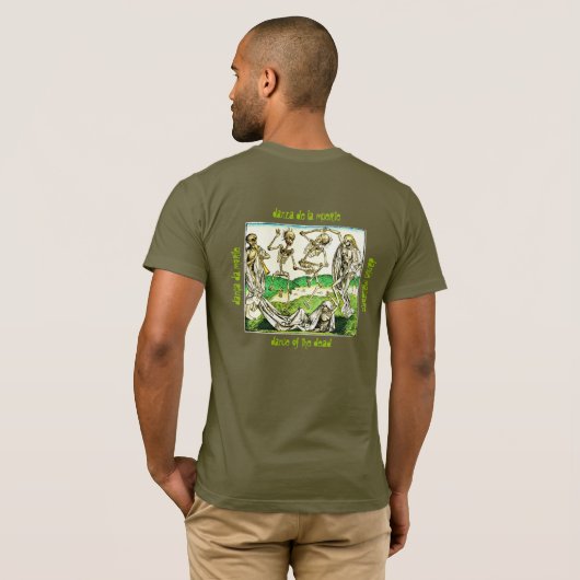 Dance of the Dead – 基本Tシャツ Tシャツ (裏面フル)