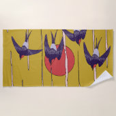 Dance of the Swallows ビーチタオル (正面)