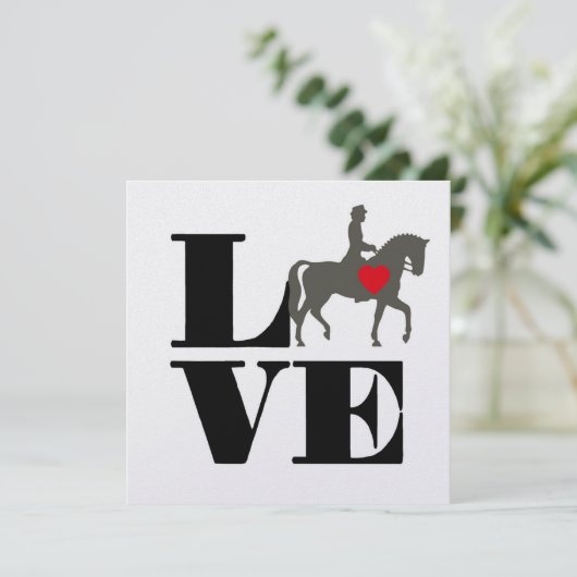 DANCE PARTNER 5.25 x 5.25 card 招待状 (スタンド正面)