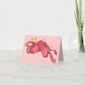 Dance Recital Shoesにご参加いただき、ありがとうございます サンキューカード (正面)