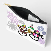 Dance Snowman and Snowwoman アクセサリーポーチ (見開き)