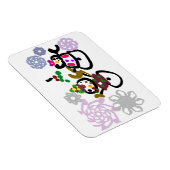 Dance Snowman and Snowwoman マグネット (右側)