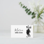 Dance Studioレッスン 名刺 (スタンド正面)