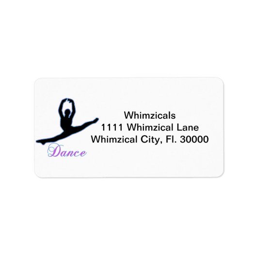 DANCE Tシャツ&iPhoneギフト ラベル (正面)
