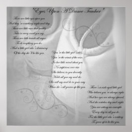 Dance Teacher Poem ポスター