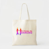 Dance Theme Tote Bag トートバッグ (正面)