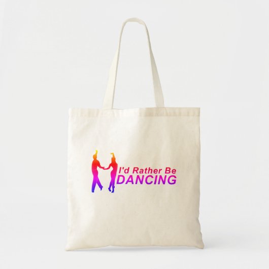 Dance Theme Tote Bag トートバッグ (正面)