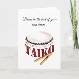 Dance to the beat of your own drum カード