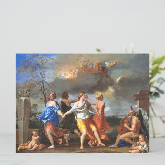 Dance to the Music of Time (by Nicholas Poussin) カード (スタンド正面)