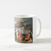 Dance to the Music of Time (by Nicholas Poussin) コーヒーマグカップ (正面右)