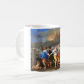 Dance to the Music of Time (by Nicholas Poussin) コーヒーマグカップ (正面左)