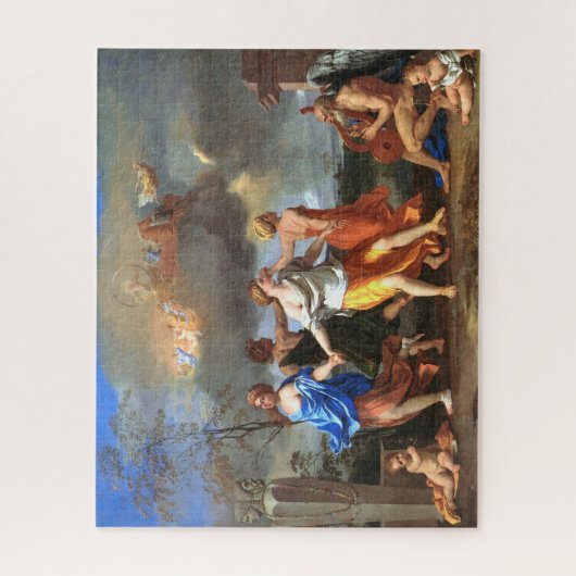 Dance to the Music of Time (by Nicholas Poussin) ジグソーパズル (縦)
