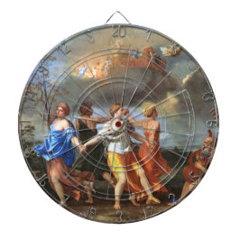 Dance to the Music of Time (by Nicholas Poussin) ダーツボード