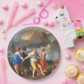 Dance to the Music of Time (by Nicholas Poussin) ペーパープレート (パーティー)