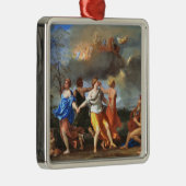 Dance to the Music of Time (by Nicholas Poussin) メタルオーナメント (右)