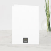 'Dance To Your Song'エンジェルデザイン カード (裏面)