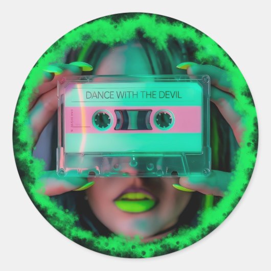 dance with the devil ラウンドシール (正面)
