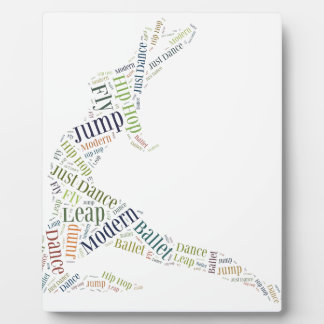 Dance Word Cloud フォトプラーク