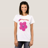 dancealong_front_ladies_flower5 tシャツ (正面フル)