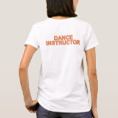 dancealong_front_ladies_flower5 tシャツ (裏面)
