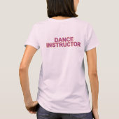 dancealong_front_ladies_flower5 tシャツ (裏面)