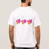 dancealong_full_frontのlogo_proof、rainbow_dance… tシャツ (裏面)