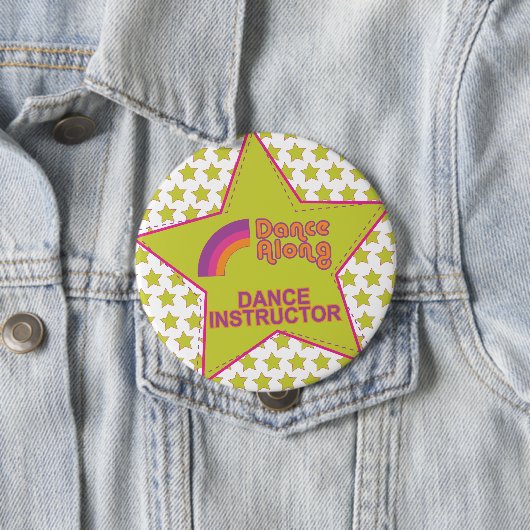 dancealong_star_danceのinstructor_button 缶バッジ (インサイチュ)