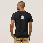 DanceElectricのロゴ Tシャツ (裏面フル)