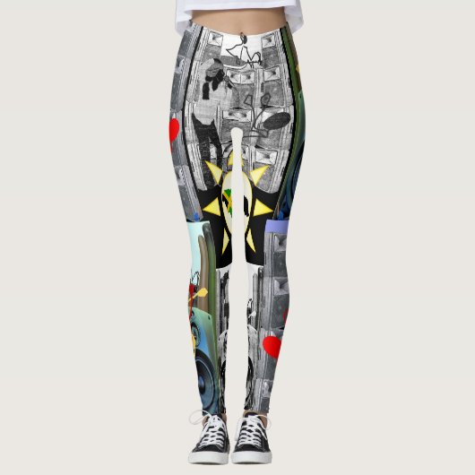 Dancehall レギンス (正面)